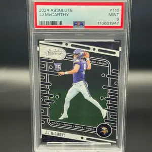 JJ McCarthy Rookie Card PSA 9