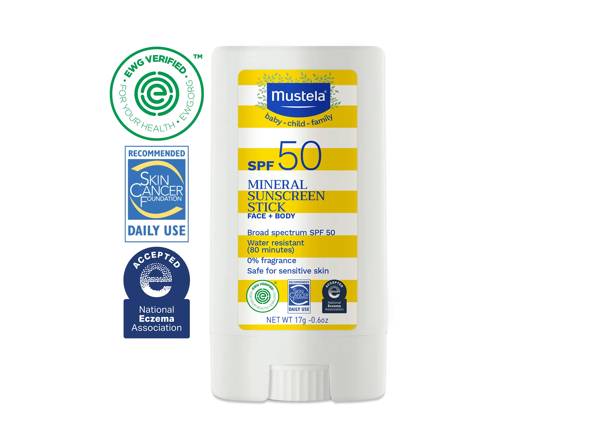 SPF 50 mineral sunscreen stick SPF 50 mineral sunscreen stick