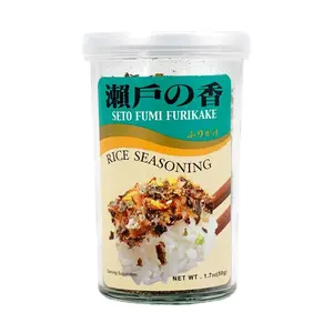 AJISHIMA Seto Furikake Rice Seasoning - Bonito Flakes, Sesame & Seaweed Blend for Rice, Noodles & Baby Food (50g)
