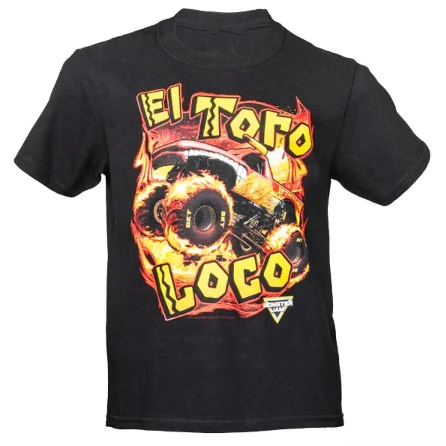 Adult & Youth El Toro Loco shirt, Monster jam, boy clothing, boy graphic tees, monster jam clothes