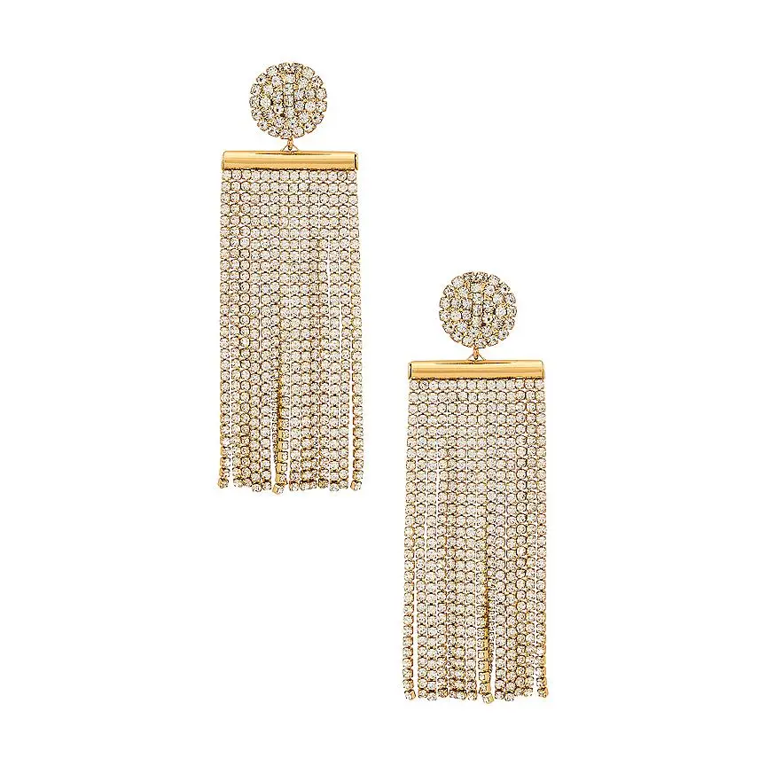 Ettika Crystal Dangle Earring in Gold