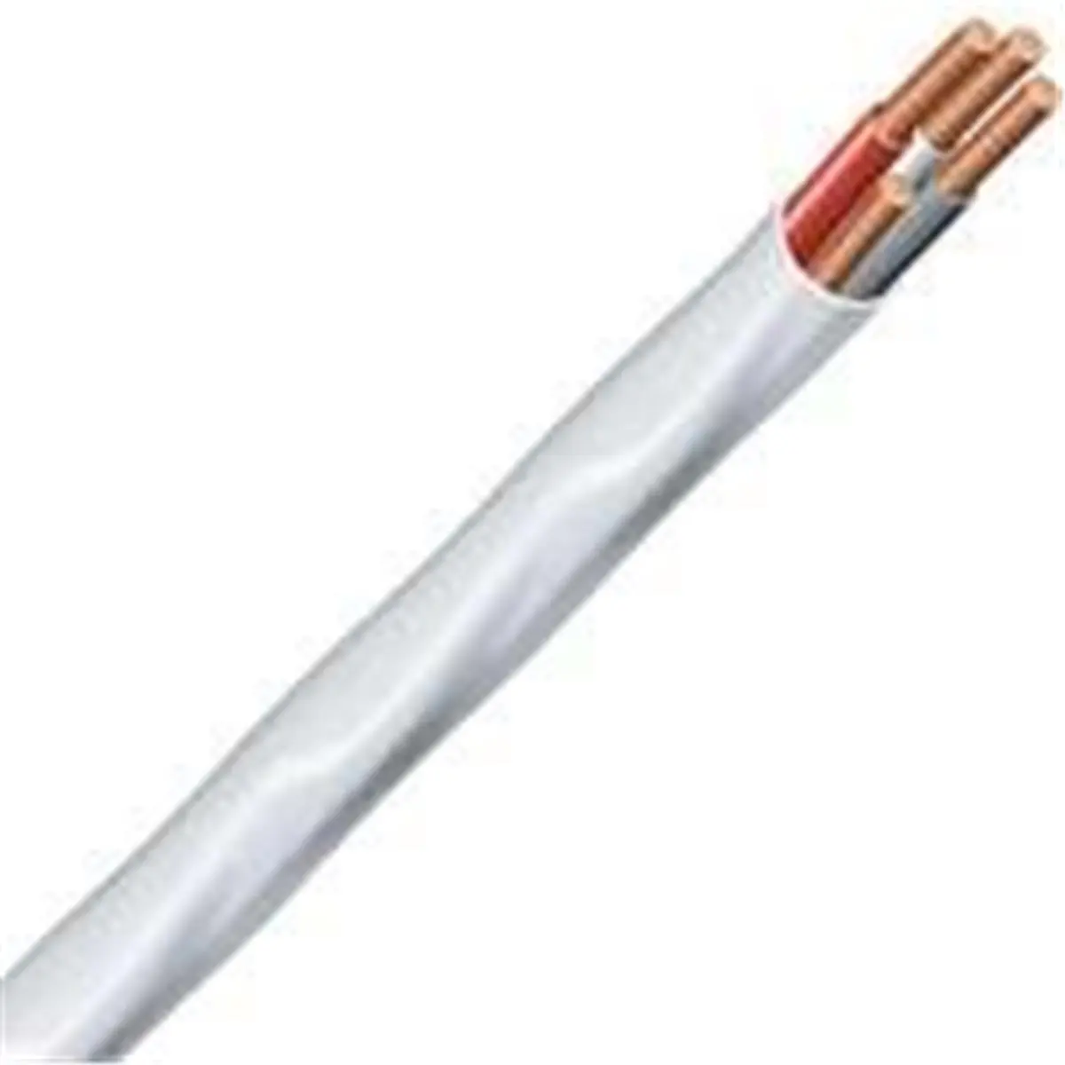 Southwire Company 14-3NM-WGX100 THHN Solid-Strand Building Wire - 100 ft, 15 A, 60°C, 75°C, 600 V, 8 lbs, PVC Jacket for Home Improvement, Exposed/Concealed Wiring, New/Replace Projects