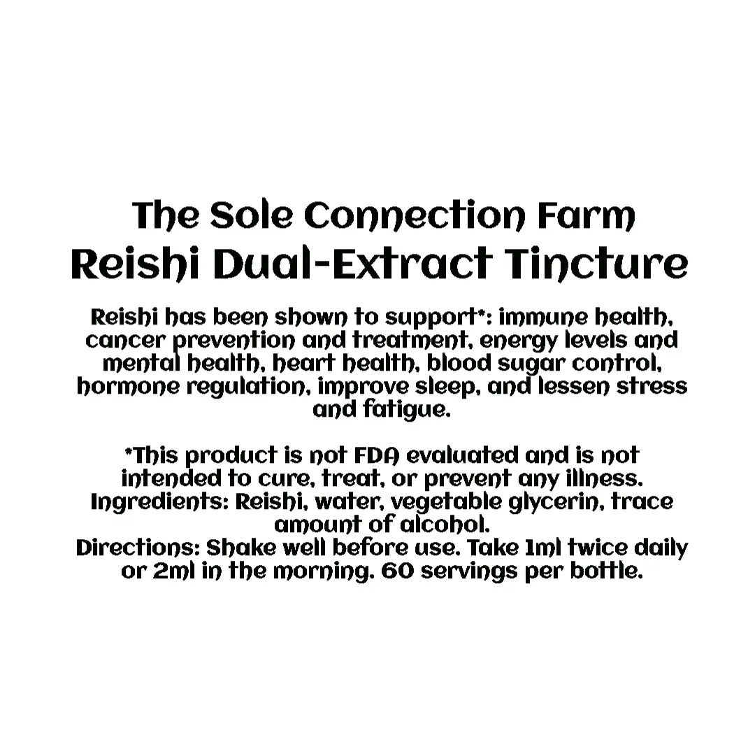 Reishi Dual-Extract Tincture for Supporting Immune and Hormone Health and Preventing Cancer