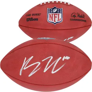 Bo Nix Denver Broncos Autographed Duke Full Color Football - Fanatics Authentic Certified