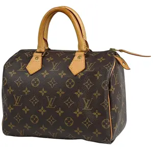 Pre-owned Louis Vuitton PVC Handle bag Monogram Speedy 25 4000027967061