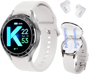 X10 Smartwatch  earbuds 2in 1,HD Display,waterproof,Watch for Android & iOS - Wearable Devices Wristwatch Smartphone sleep monitor waterproof fitness