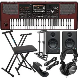 Korg Pa1000 61-Key Professional Arranger Keyboard for Musical Performance, Suitable for Hobbyists & Professional Musicians