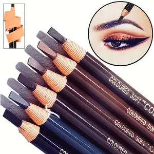 Tear-Off Pull Line Eyebrow Pencil No Sharpening Needed Natural Finish Cream Formula Sweat & Smudge Proof 3g Full Size