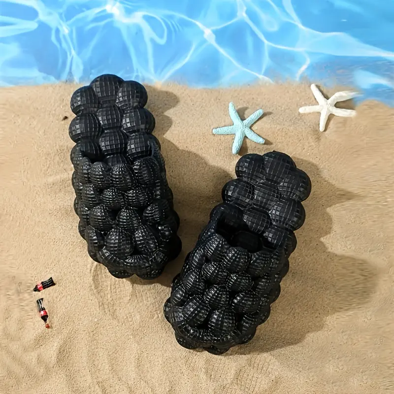 VOBJAK Spring And Summer  Womens Solid Hue Pillow-Soft Bubble Slides - Ultra Cushioned Comfort for Effortless Luxury Shoe Girl Walking Shoes Active Footwear Flipflop