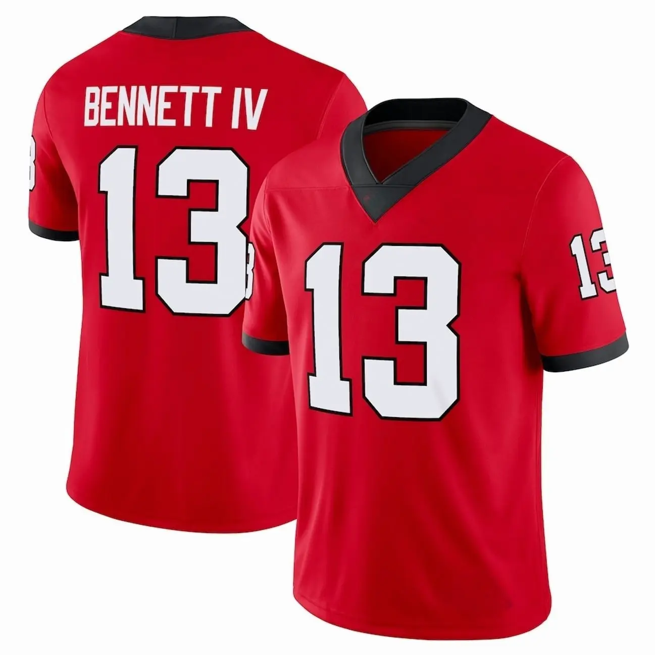 Unisex Football Bennett 13 Georgia States Bulldogs College Team Alumni Game Jersey - Red