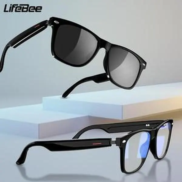 clear  lens  smart  glasses