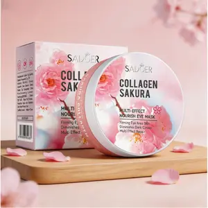 Sakura Collagen Eye Mask 80g | Hydrating Eye Care, Nourishing & Moisturizing Under Eye Patches