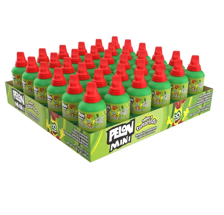 Pelon Pelo Rico Mini Tamarind Candy, 0.45 oz, 36 Count (Pack of 1)