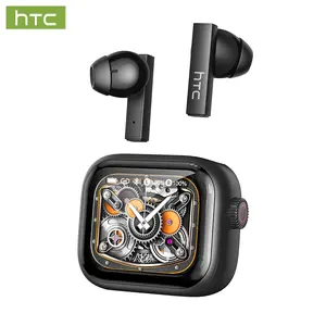 HTC NE40 Bluetooth 6.0 Headset, LED Display, High Frame Rate, Waterproof Wireless Headphones, App Support, In-Ear Headphones
