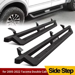 YITAMOTOR Running Boards Compatible with 2005-2023 Toyota Tacoma Double Cab, Off-Road Drop Side Steps