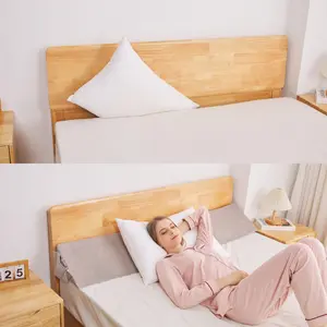 Bed Wedge Pillow for Headboard Gap Filler, 0-8" Mattress Gap Filler, Adjustable High-Density Foam Headboard Pillow For Sleeping And Reading