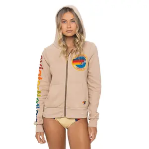 AVIATOR NATION HOODIE - SAND