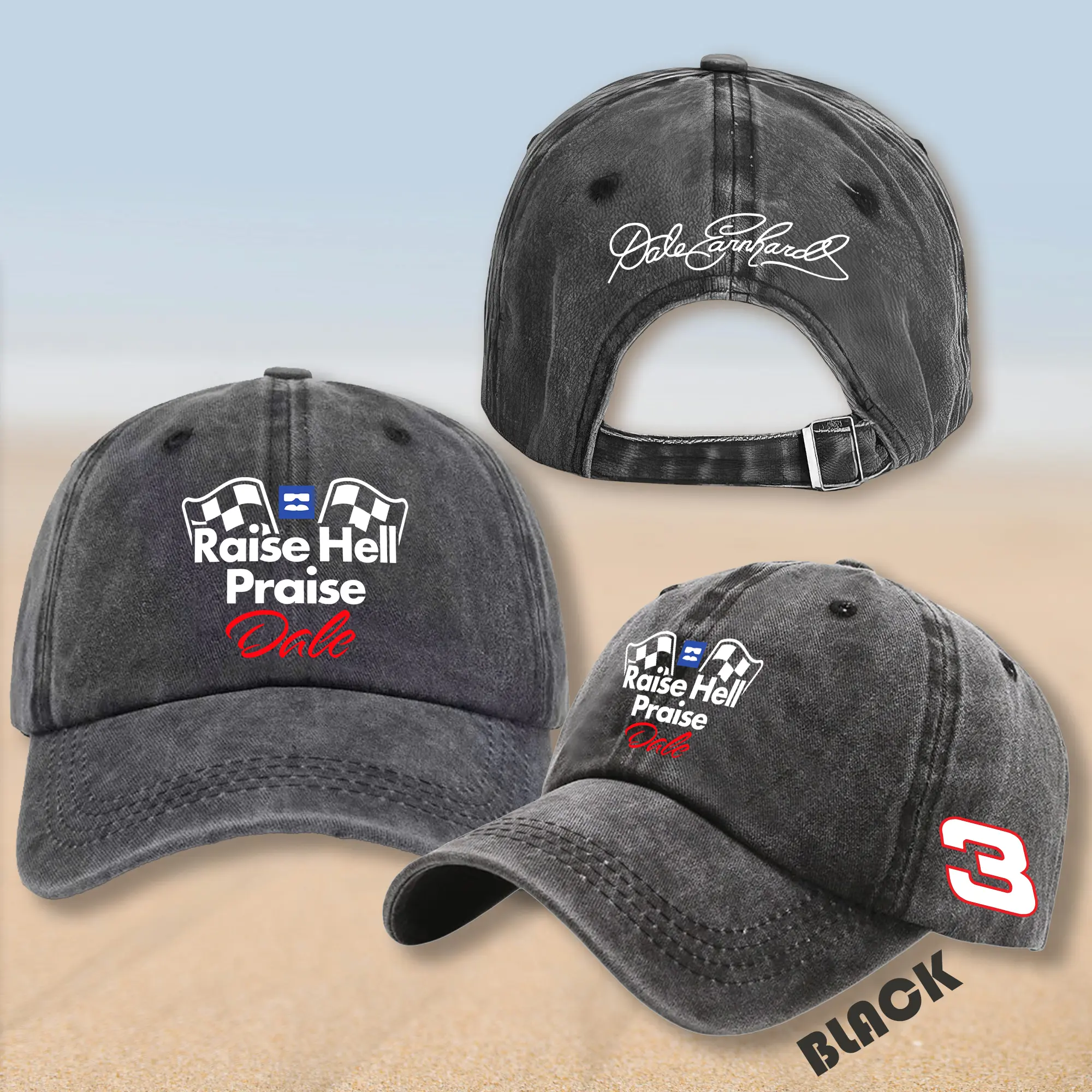 Raise Hell Praise Dale Hat, Vintage Caps Raise Hell Praise Dale Hat, Vintage Caps