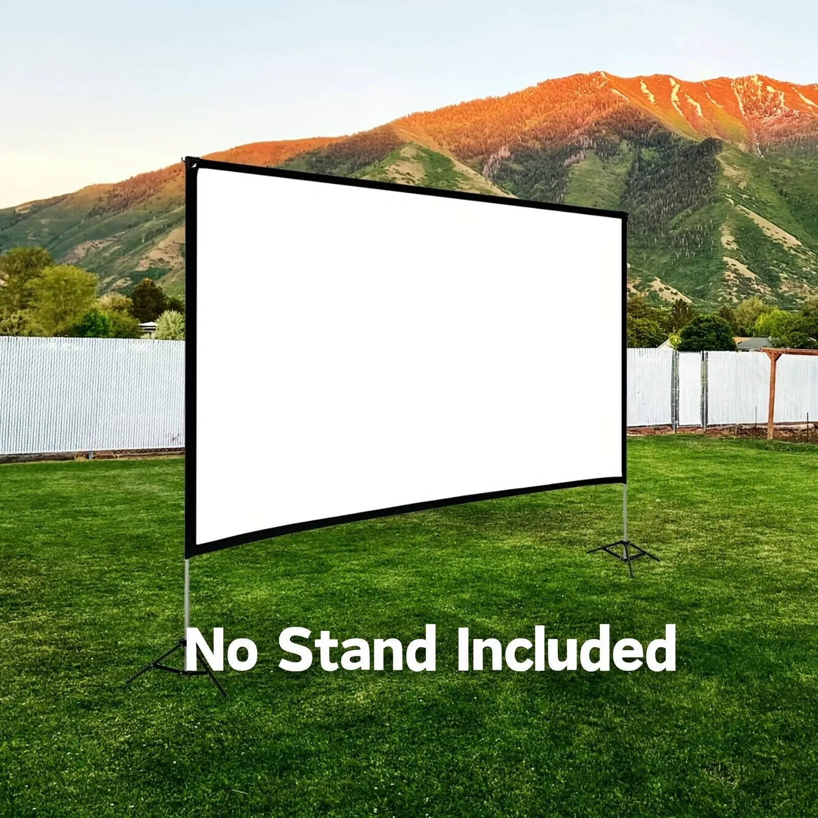 2025 Model Portable HD Projection Screen, 100/120 Inch, Foldable & Wrinkle-Free Oxford Cloth, Manual Home Theater Projector Screen for Indoor & Outdoor Use, Portable Media Display | Foldable Design | Highdefinition Projection