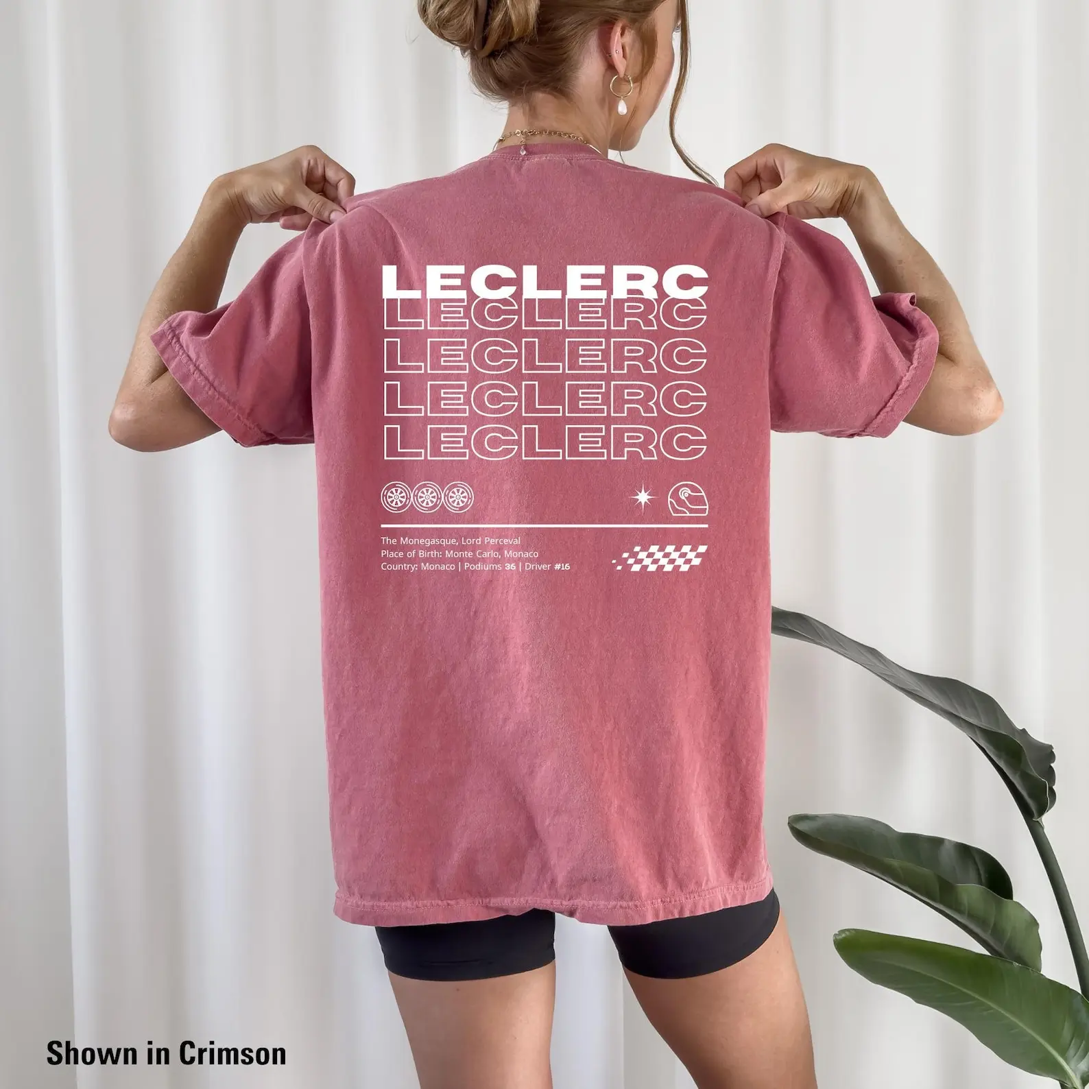 Charles Leclerc Formula 1 Unisex T-Shirt, Ferrari Racing, F1 Gift, Leclerc F1