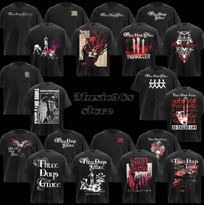 [Collection] Retro Three Days Grace Band T-shirt ,TDG  T-shirt , Washed Oversized T-Shirt , Rock Band Shirt, Retro Music Tee, Rock Music Lover Shirt, Vintage Band Shirts Casual Fabric Fit Top , Top Men's and Women's Clothing