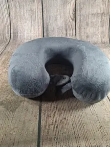Super Soft & Comfortable Neck Pillow for Neck Pain Relief - Charcoal Filled Pillows for Travelling - Travelling Pillows