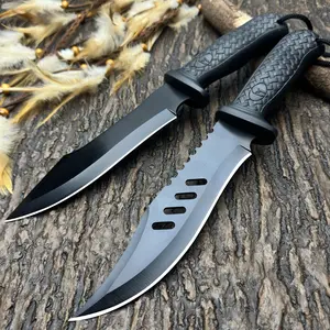 Fixed Blade Kitchen Utility Knife - Steel Blade Multi Use Knives with Ergonomic Handle, Secure Sheath for Fruit & Vegetable Prep