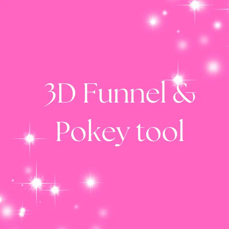 Snowglobe Funnel & Pokey Tool Bundle