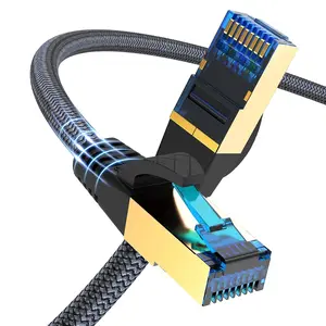 Cat 8 Ethernet Cable 6ft High Speed Gigabit Gaming Heavy Duty 26AWG 40Gbps 2000MHz S/FTP for Xbox PS5 Router