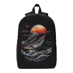 Customized  Boys Backpack for School Kids Girls GIfts Custom Features a trendy, laid back aesthetic that pairs well with everyday outfits adapting to different body types and preferences de of durable polyester fabric