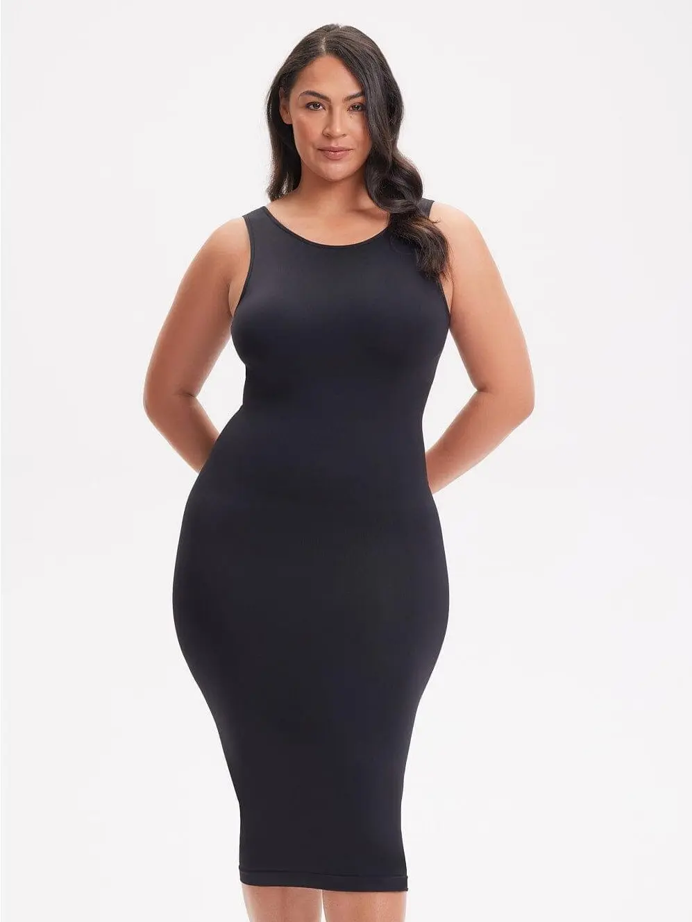 She's Waisted Shapewear Dress Halter Top Maxi Compression Women