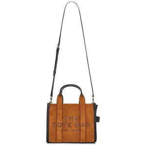Marc Jacobs The Suede Small Tote Bag in Copper