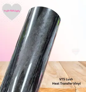 VTS Lush Heat Transfer Vinyl | Lush HTV | Velvet Feel - Black Luxe