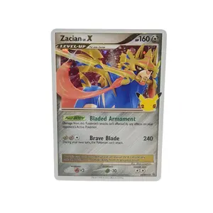 Pokémon TCG: Zacian LV. X SWSH135 Celebrations 25th Anniversary Black Star Promo- Near Mint