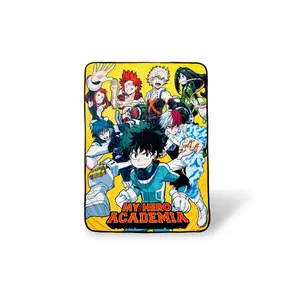My Hero Academia Superheroes Lightweight Fleece Throw Blanket | 45 x 60 Inches