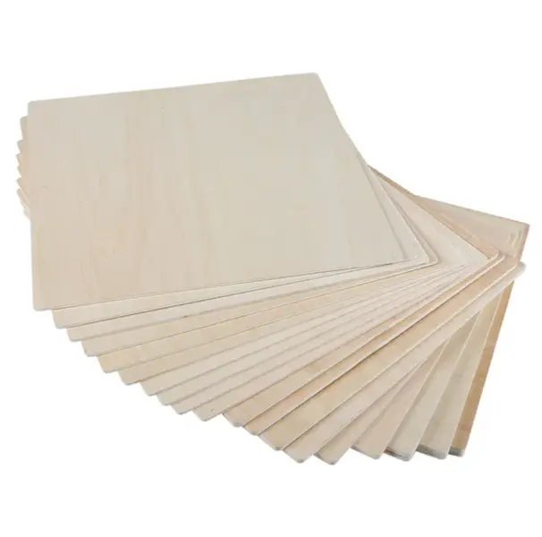 Creality 12×12x1/8'' Intelligent Recognition Basswood Plywood Sheets - 10pcs Creality 12×12x1/8'' Intelligent Recognition Basswood Plywood Sheets - 10pcs