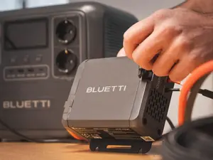 BLUETTI Charger 1, 560W Alternator Charger, Fast DC-DC Charger for Portable Power Stations, 6X Faster Than Cigarette Chargers, Compatible with 95% Solar Generator, Perfect for Road Trips, RVing