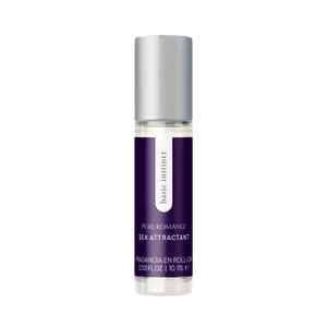 PURE ROMANCE Basic Instinct Sea Attractant Fragrance - Unisex Roll-On Formula for Enhanced Natural Allure - 0.33 Fl Oz / 10 mL