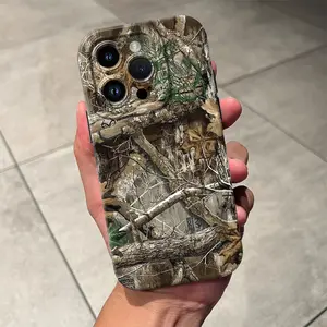 Camouflage Pattern Phone Case , Soft Silicone , Fully Protected and Shockproof Cover For iPhone 17 16 15 Pro Max 14 13 12 11 X Plus  Cool Man Air