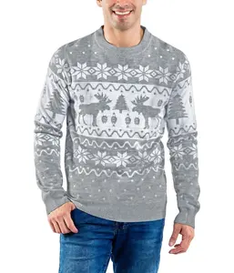 Men's Merry Moose Ugly Christmas Sweater Men's Merry Moose Ugly Christmas Sweater