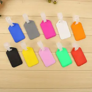10pcs Luggage Tags Identification Tags Travel Identification Tags Multicolor Suitcase ID Labels Bag Name Tag Travel Accessories