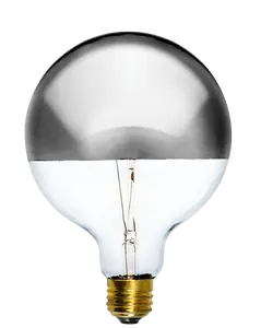 Bulb: LED Chrome Dipped 5" Globe