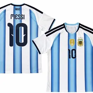 Argentina National Team Messi Jersey - Authentic Polyester & Nylon Blend Soccer Shirt for Fans & Collectors  2026