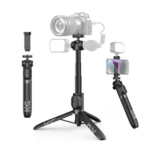 KraftGeek 48" Vlogging Tripod for Phone and Camera, Travel Phone Tripod Stand with Remote for Video Recording, Compatible with GoPro Hero Series, DJI Osmo Action & Insta360 Cameras, and DJI Pocket 3 Smartphone Cellphone