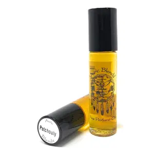 Auric Blends Patchouly Perfume Oil 0.33oz | Alcohol-Free, Vegan, Long-Lasting Roll-On