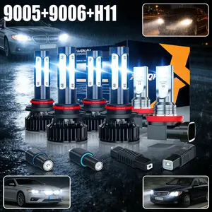 LED Headlight Bulbs Super Bright Upgrade for Car Truck SUV, Efficient Cooling System Instant Brightness Improve Night Visibility Safer Driving Experience Universal Fit