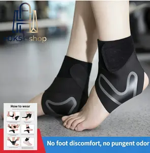Adjustable Ankle Support Brace, Breathable Compression Sleeve for Sprain & Stability, Lightweight Ankle Wrap for Sports & Daily Wear
