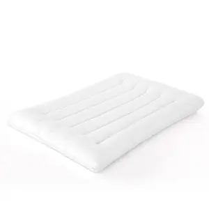 HOMBYS Ultra Thin Sleeping Pillow – Soft Flat Pillow for Back & Stomach Sleepers, Low Profile Neck Support Pillow