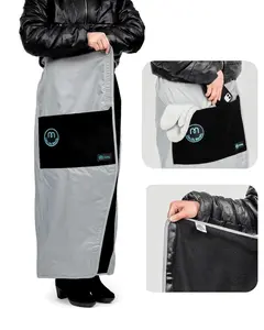Get The Mozy Hands-Free Weatherproof Thermal Wrap – Wearable Outdoor Blanket for Stadium, Camping & Travel
