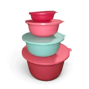 Multi-Color ALOHA Bowl Set, Kitchen Utensils for Food Storage and Preservation